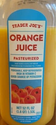 Orange Juice Pasteurized