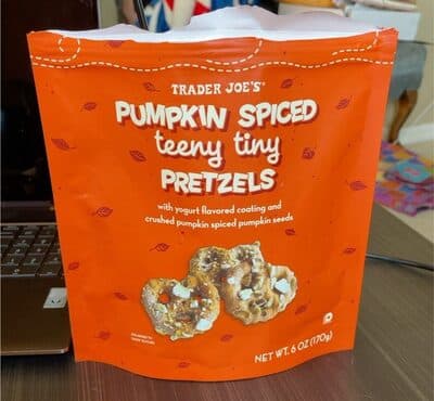 Pumpkin Spiced Teeny Tiny Pretzels