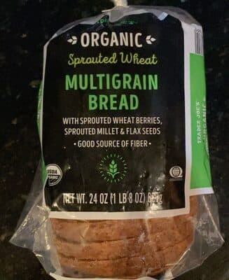 Organic Sprouted Wheat Multigrain Bread