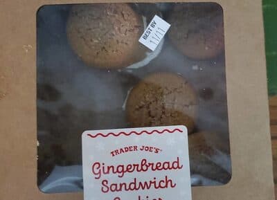 Gingerbread sandwich cookies