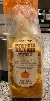 Pumpkin Brioche Twist