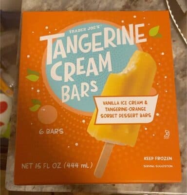 Tangerine Cream Bars