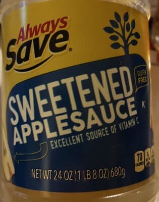 Sweetened Applesauce