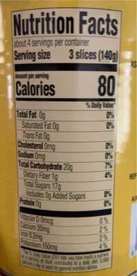 Pineapple slices
