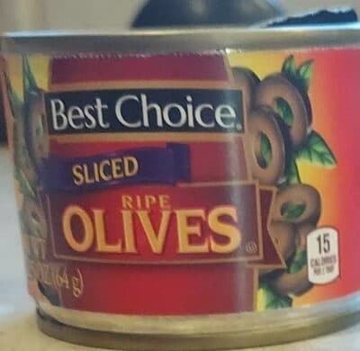 Sliced Ripe Olives