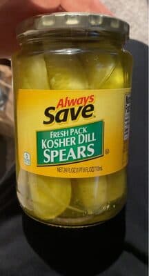 Fresh Pack Kosher Dill Spears