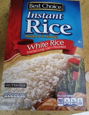 Instant rice