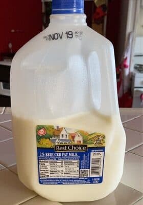 Reduced Fat Milk