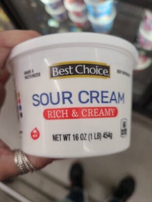 Sour Cream, Rich & Creamy