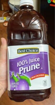 Prune juice