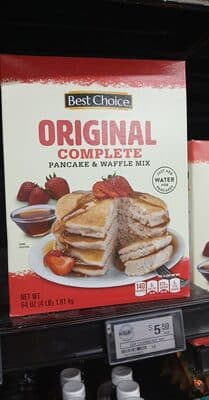 Pancake & Waffle Complete Mix, Original
