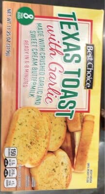 Texas Toast with Garlic