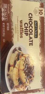 Chocolate Chip Waffles