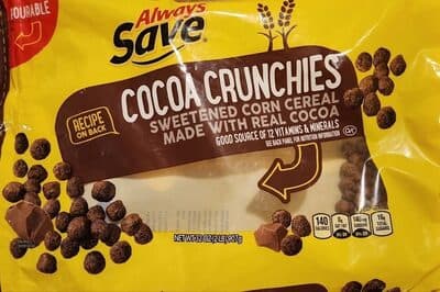 Cocoa Crunchies Sweetened Corn Cereal