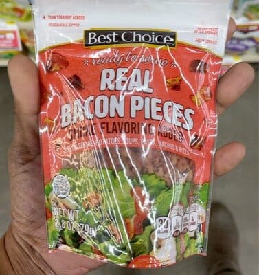 Real bacon pieces