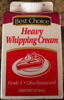 Heavy Whipping Cream