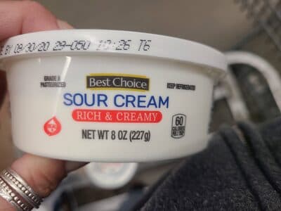 Sour Cream, Rich & Creamy