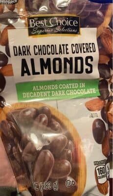 Dark Chocolate Covered Almonds