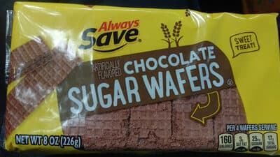 Chocolate Sugar Wafers