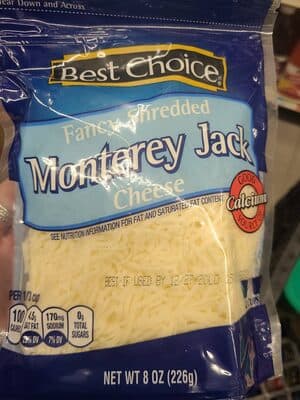 Fancy Shredded Monterey Jack Cheese
