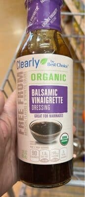 Organic Balsamic Vinaigrette Dressing