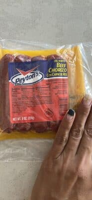 Beef Chorizo Con Carne De Res