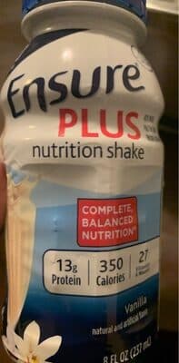 Vanilla Plus Nutrition Shake