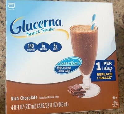 Glucerna Snack Shake, Rich Chocolate
