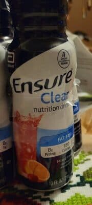 Ensure Clear Nutrition Drink, Mixed Fruit