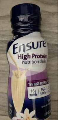 Vanilla High Protein Nutrition Shake