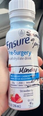 Ensure Pre-Surgery