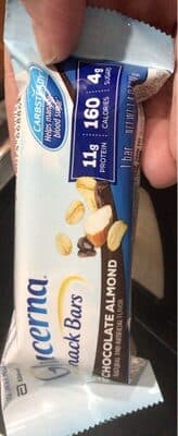 Dark Chocolate Almond Snack Bars