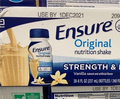 Original Vanilla Nutrition Shake