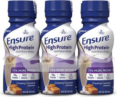 Creamy Caramel High Protein Nutrition Shake