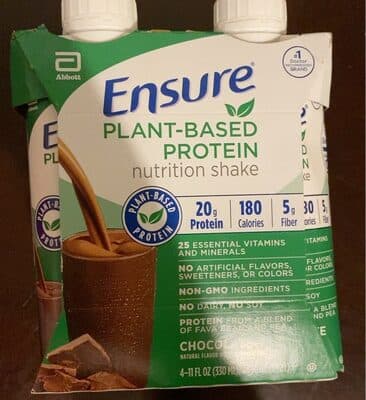 Ensure Plant-Based Protein Chocolate Nutrition Shake