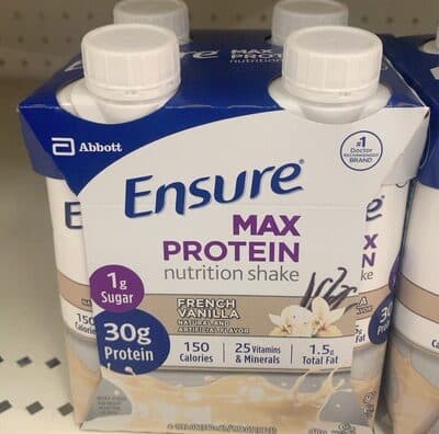 French Vanilla Max Protein Nutrition Shake