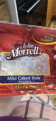 Mini Cubed Ham Water Added