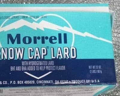 Snow Cap Lard