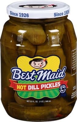Hot Dill Pickles