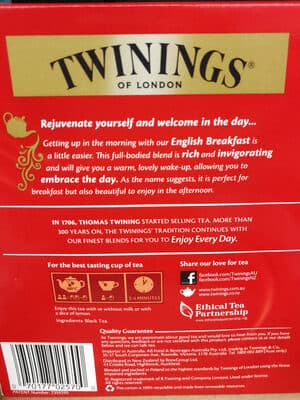 Twinings English Breakfast Tea Bags