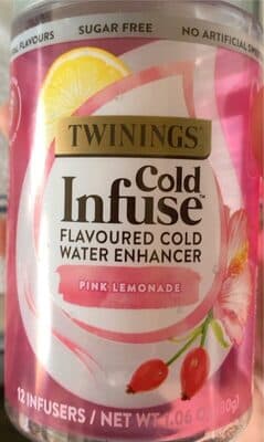 Pink Lemonade Flavoured Cold Water Enhancer