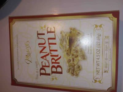 Peanut brittle