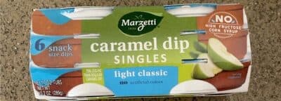 Light Classic Singles Caramel Dip