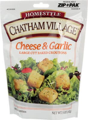 Cheese & Garlic Croutons