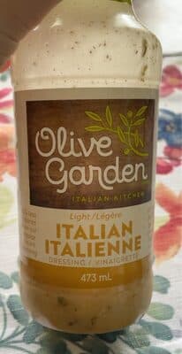 Olive Garden Dressing Light