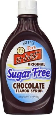 Fox's Ubet Chocolate Syrup Sugarfree