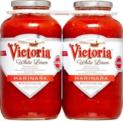 White Linen Marinara Sauce