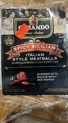Sicilian Classic Italian Style Meatballs