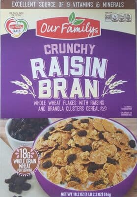 Crunchy Raisin Bran