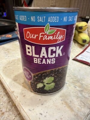No Salt Added Black Beans